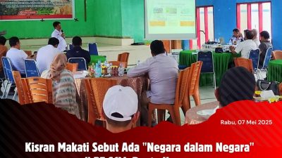 Kisran Makati Sebut Ada “Negara dalam Negara” di PT SCM, Routa Konawe