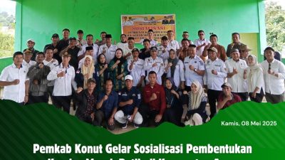 Pemkab Konut Gelar Sosialisasi Pembentukan Kopdes Merah Putih di Kecamatan Asera