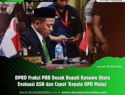 DPRD Fraksi PBB Desak Bupati Konawe Utara Evaluasi ASN dan Copot ‘Kepala OPD Malas’