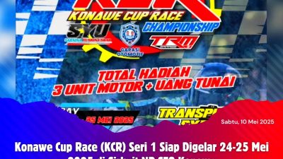 Konawe Cup Race (KCR) Seri 1 Siap Digelar 24-25 Mei 2025 di Sirkuit NP STQ Konawe