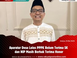 Aparatur Desa Lolos PPPK Belum Terima SK dan NIP Masih Berhak Terima Honor