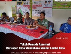 Tokoh Pemuda Apresiasi Persiapan Desa Wunduhaka Sambut Lomba Desa