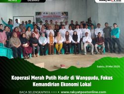 Koperasi Merah Putih Hadir di Wanggudu, Fokus Kemandirian Ekonomi Lokal