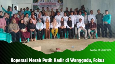 Koperasi Merah Putih Hadir di Wanggudu, Fokus Kemandirian Ekonomi Lokal