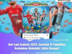 Hari Laut Sedunia 2025: Juventus FC Tampilkan Keindahan Wakatobi, Sultra Bangga!