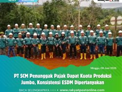 PT SCM Penunggak Pajak Dapat Kuota Produksi Jumbo, Konsistensi ESDM Dipertanyakan