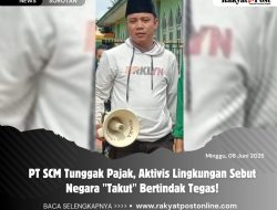 PT SCM Tunggak Pajak, Aktivis Lingkungan Sebut Negara “Takut” Bertindak Tegas!