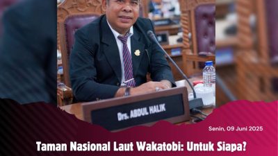 Taman Nasional Laut Wakatobi: Untuk Siapa? Nelayan Bertanya, Wakil Rakyat Menjawab