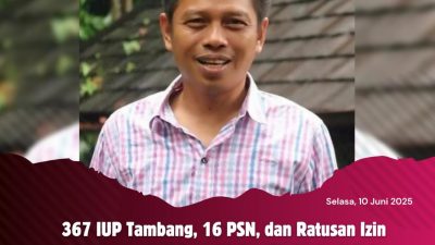 367 IUP Tambang, 16 PSN, dan Ratusan Izin Perkebunan Jadi Bom Waktu Ekologis di Sultra