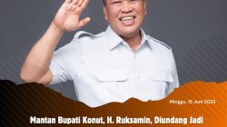Mantan Bupati Konut, H. Ruksamin, Diundang Jadi Penguji Seminar Doktoral di Unhas