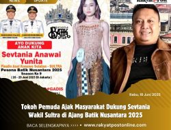 Tokoh Pemuda Ajak Masyarakat Dukung Sevtania Wakil Sultra di Ajang Batik Nusantara 2025