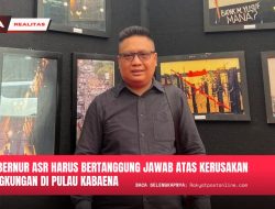 Gubernur ASR Harus Bertanggung Jawab atas Kerusakan Lingkungan di Pulau Kabaena