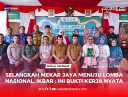 Selangkah Mekar Jaya Menuju Lomba Nasional, Ikbar: Ini Bukti Kerja Nyata