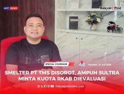 Smelter PT TMS Disorot, Ampuh Sultra Minta Kuota RKAB Dievaluasi