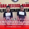 Dua Pria Diciduk di Villa Molawe, Polisi Temukan 8 Gram Sabu