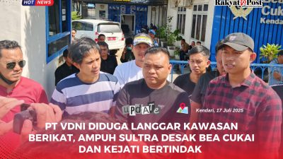 PT VDNI Diduga Langgar Kawasan Berikat, Ampuh Sultra Desak Bea Cukai dan Kejati Bertindak