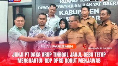 Janji PT Daka Grup Tinggal Janji, Debu Tetap Menghantui: RDP DPRD Konut Menjawab