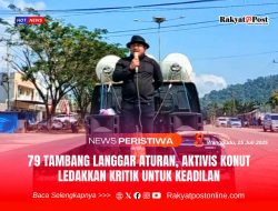 79 Tambang Langgar Aturan, Aktivis Konut Ledakkan Kritik untuk Keadilan