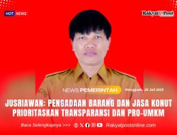 Jusriawan: Pengadaan Barang dan Jasa Konut Prioritaskan Transparansi dan Pro-UMKM