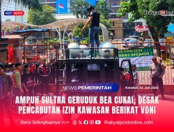 Ampuh Sultra Geruduk Bea Cukai, Desak Pencabutan Izin Kawasan Berikat VDNI