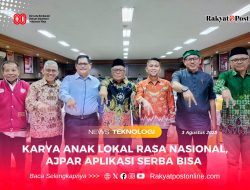 Karya Anak Lokal Rasa Nasional, AJPAR Aplikasi Serba Bisa