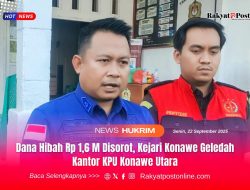 Dana Hibah Rp 1,7 M Disorot, Kejari Konawe Geledah Kantor KPU Konut