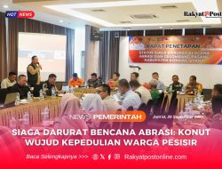 Siaga Darurat Bencana Abrasi: Konut Wujud Kepedulian Warga Pesisir