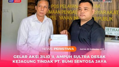 Gelar Aksi Jilid II, Ampuh Sultra Desak Kejagung Tindak PT. Bumi Sentosa Jaya