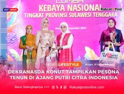 Dekranasda Konut Tampilkan Pesona Tenun di Ajang Putri Citra Indonesia