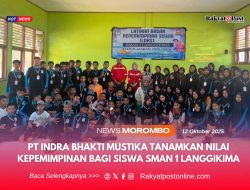 PT Indra Bhakti Mustika Tanamkan Nilai Kepemimpinan bagi Siswa SMAN 1 Langgikima