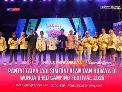 Pantai Taipa Jadi Simfoni Alam dan Budaya di Wonua Oheo Camping Festival 2025