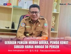 Gerakan Pangan Murah Dibuka, Pemda Konut Subsidi Harga hingga 50 Persen