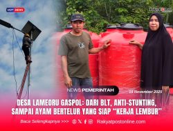 Desa Lameoru Gaspol: Dari BLT, Anti-Stunting, sampai Ayam Bertelur yang Siap “Kerja Lembur”