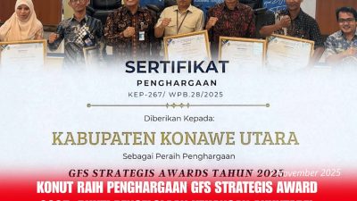 Konut Raih Penghargaan GFS Strategis Awards 2025, Bukti Pengelolaan Keuangan Akuntabel