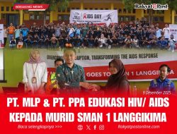 PT MLP dan PT PPA Edukasi HIV/AIDS kepada Murid SMAN 1 Langgikima