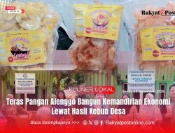 Teras Pangan Alenggo Bangun Kemandirian Ekonomi Lewat Hasil Kebun Desa