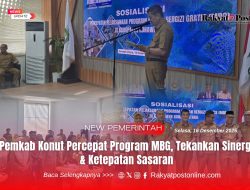 Pemkab Konut Percepat Program MBG, Tekankan Sinergi dan Ketepatan Sasaran