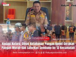 Hadapi Nataru, Dinas Ketahanan Pangan Konut Gerakan Pangan Murah dan Salurkan Sembako ke 13 Kecamatan