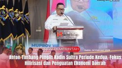 Anton Timbang Pimpin Kadin Sultra Periode Kedua, Fokus Hilirisasi dan Penguatan Ekonomi Daerah