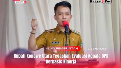 Bupati Konawe Utara Tegaskan Evaluasi Kepala OPD Berbasis Kinerja