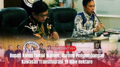 Bupati Konut Temui Wamen, Dorong Pengembangan Kawasan Transmigrasi 19 Ribu Hektare