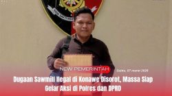 Dugaan Sawmill Ilegal di Konawe Disorot, Massa Siap Gelar Aksi di Polres dan DPRD