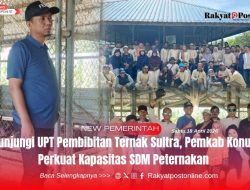 Kunjungi UPT Pembibitan Ternak Sultra, Pemkab Konut Perkuat Kapasitas SDM Peternakan