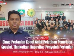 Dinas Pertanian Konut Gelar Pelatihan Pemetaan Spasial, Tingkatkan Kapasitas Penyuluh Pertanian