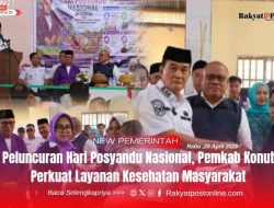 Peluncuran Hari Posyandu Nasional, Pemkab Konut Perkuat Layanan Kesehatan Masyarakat