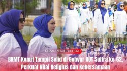 BKMT Konut Tampil Solid di Gebyar HUT Sultra ke-62, Perkuat Nilai Religius dan Kebersamaan