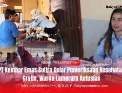 PT Kembar Emas Sultra Gelar Pemeriksaan Kesehatan Gratis, Warga Lameruru Antusias