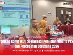 Pemkab Konut Ikuti Sosialisasi Penilaian Kinerja PTSP dan Percepatan Berusaha 2026