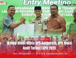 Wabup Konut Minta OPD Kooperatif, BPK Mulai Audit Terinci LKPD 2025
