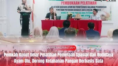 Pemkab Konut Gelar Pelatihan Pemetaan Spasial dan Budidaya Ayam Ulu, Dorong Ketahanan Pangan Berbasis Data